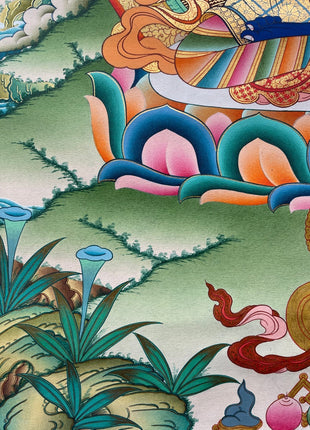 Vajradhara Original Hand Painted Thangka | Wall Decoration Painting