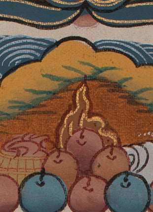 Tibetan Chengrezig Thangka | Original Wall Hanging Hand Paint