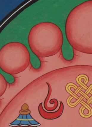 Buddha's Feet Laden | Auspicious Signs