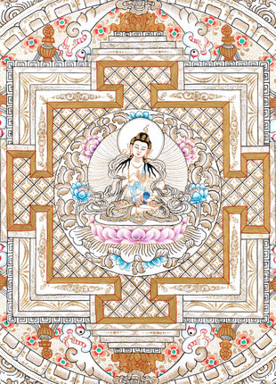 Vajrasattva Thangka | Wall  Hanging Art For Office