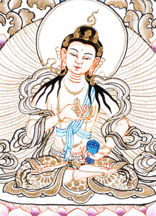 Vajrasattva Thangka | Wall  Hanging Art For Office