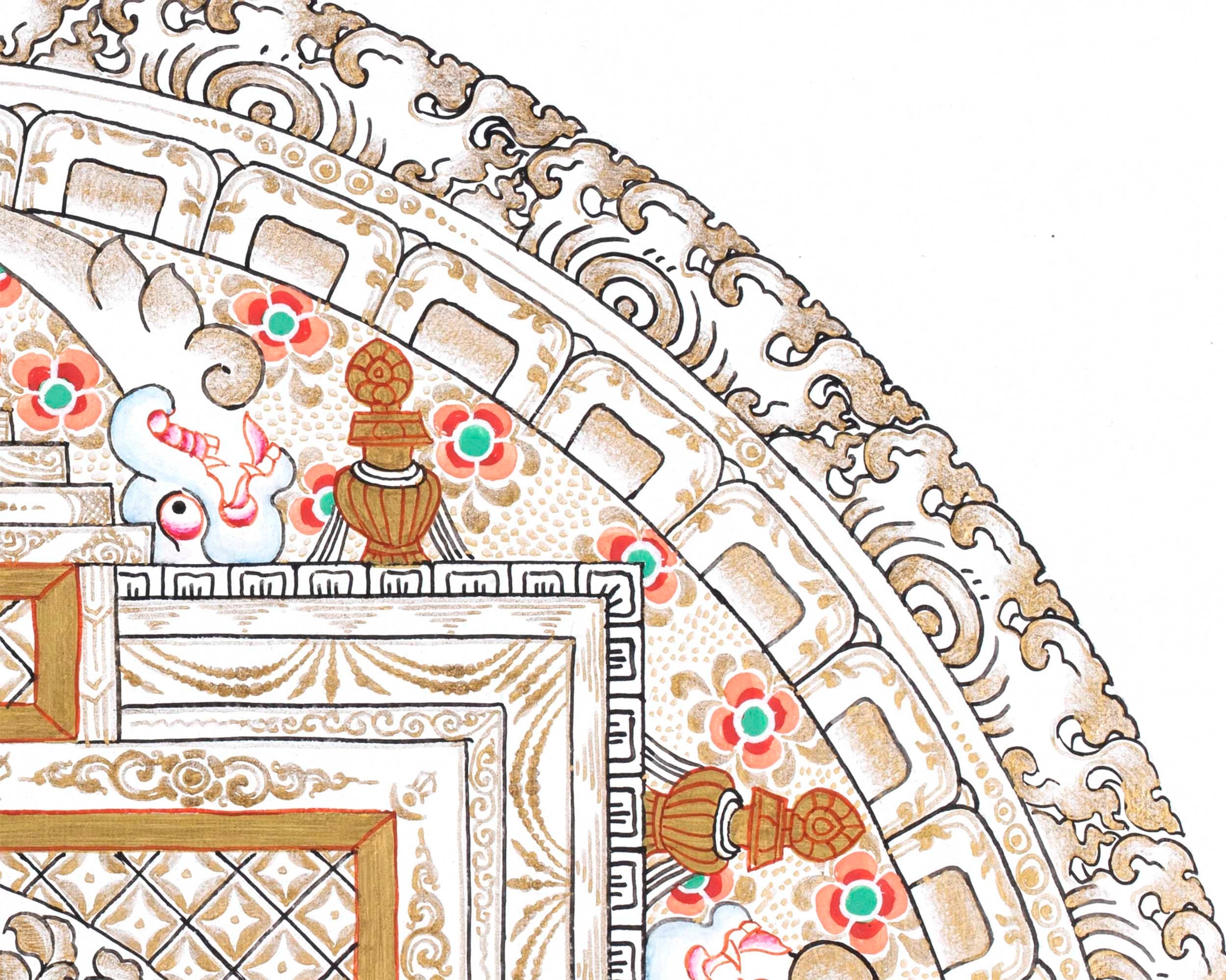 Vajrasattva Thangka | Wall  Hanging Art For Office