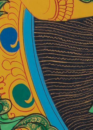 Manjushree Bodhisattva Thangka | God of Divine Wisdom