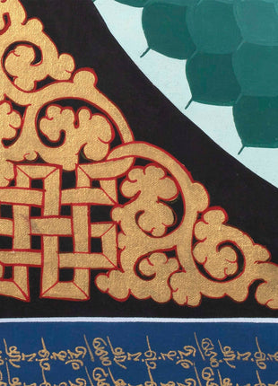 MANTRA MANDALA THANGKA  |  Tibetan Thangka