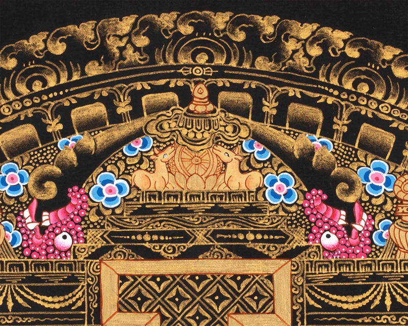 Vajrapani Mandala Thangka | Asian Art