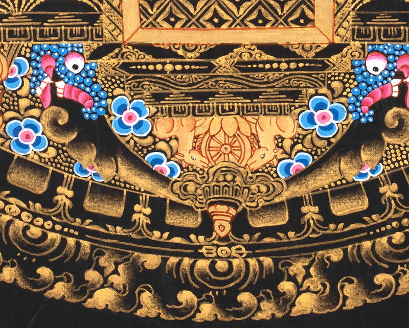 1,000 armed Avalokiteshvara Mandala |  God of Compassion Tibetan Buddhist Thangka