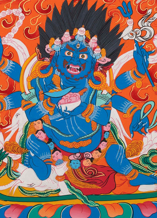 Kagyu Mahakala Buddha | Six Armed Mahakala
