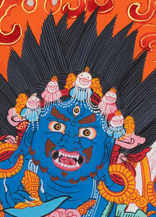 Kagyu Mahakala Buddha | Six Armed Mahakala