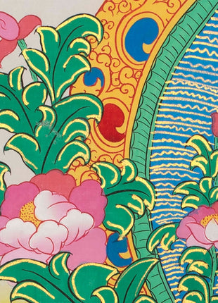Green Tara | Tibetan Thangka Painting | Wall Decoration
