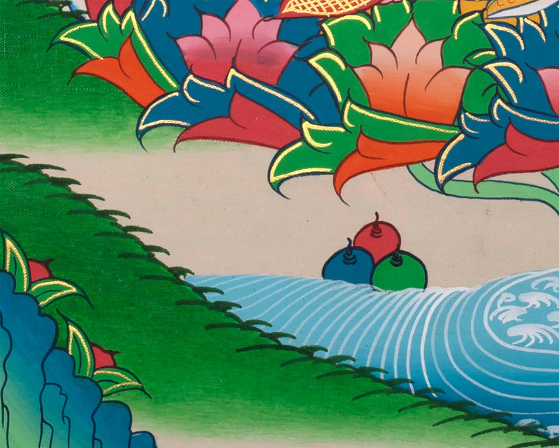 Guru Rinpoche Thangka | Greatest Tantric Master