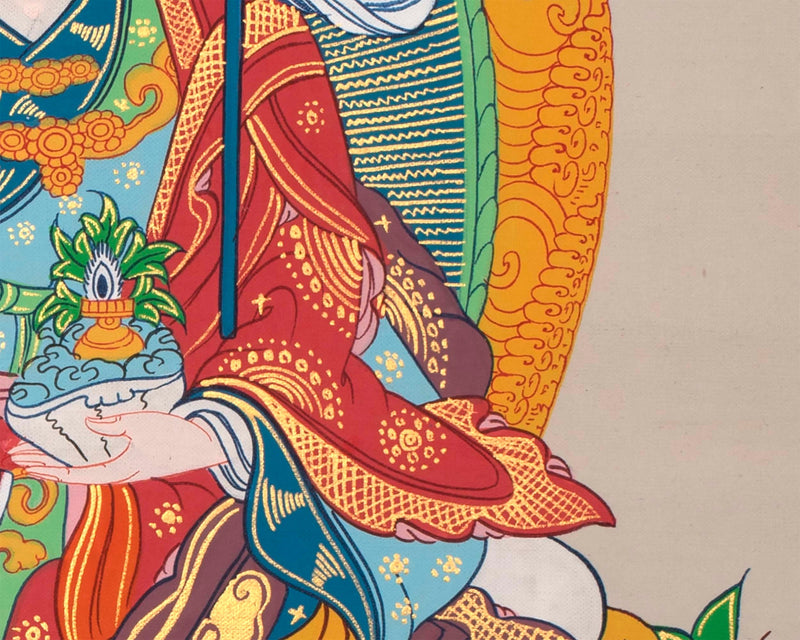 Guru Rinpoche Thangka | Greatest Tantric Master