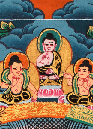 Tibetan Buddha Mandala  | Spiritual Mandala Wall Art