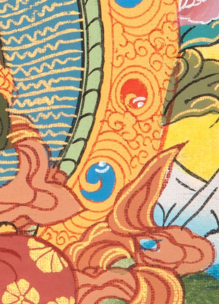 Green Tara  Thangka | Wall Decoration Painting