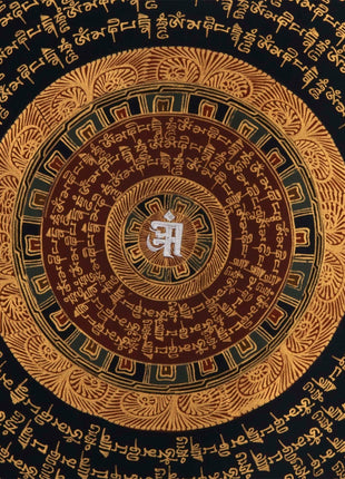 Mantra Mandala | Wall Decor Thangka