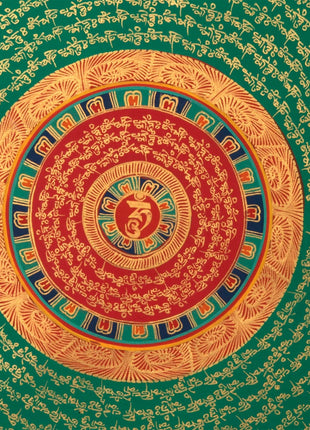 Round Mandala Thangka | Mindfulness Meditation