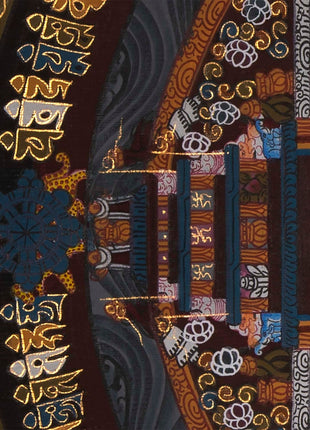 Buddhist Kalachakra Mandala  |  Spiritual Art