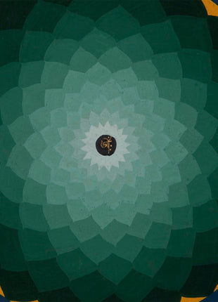 LOTUS MANDALA | Handmade Thangka Painting