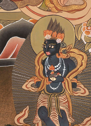 Green Tara Liberation Mother Thangka | Wall Hanging For Peace