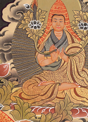 Green Tara Liberation Mother Thangka | Wall Hanging For Peace