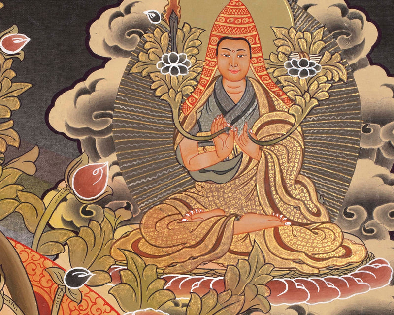 Green Tara Liberation Mother Thangka | Wall Hanging For Peace