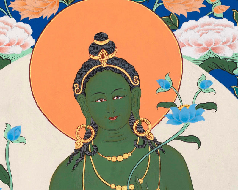 Green Tara Mother Goddess | Wall  Decor