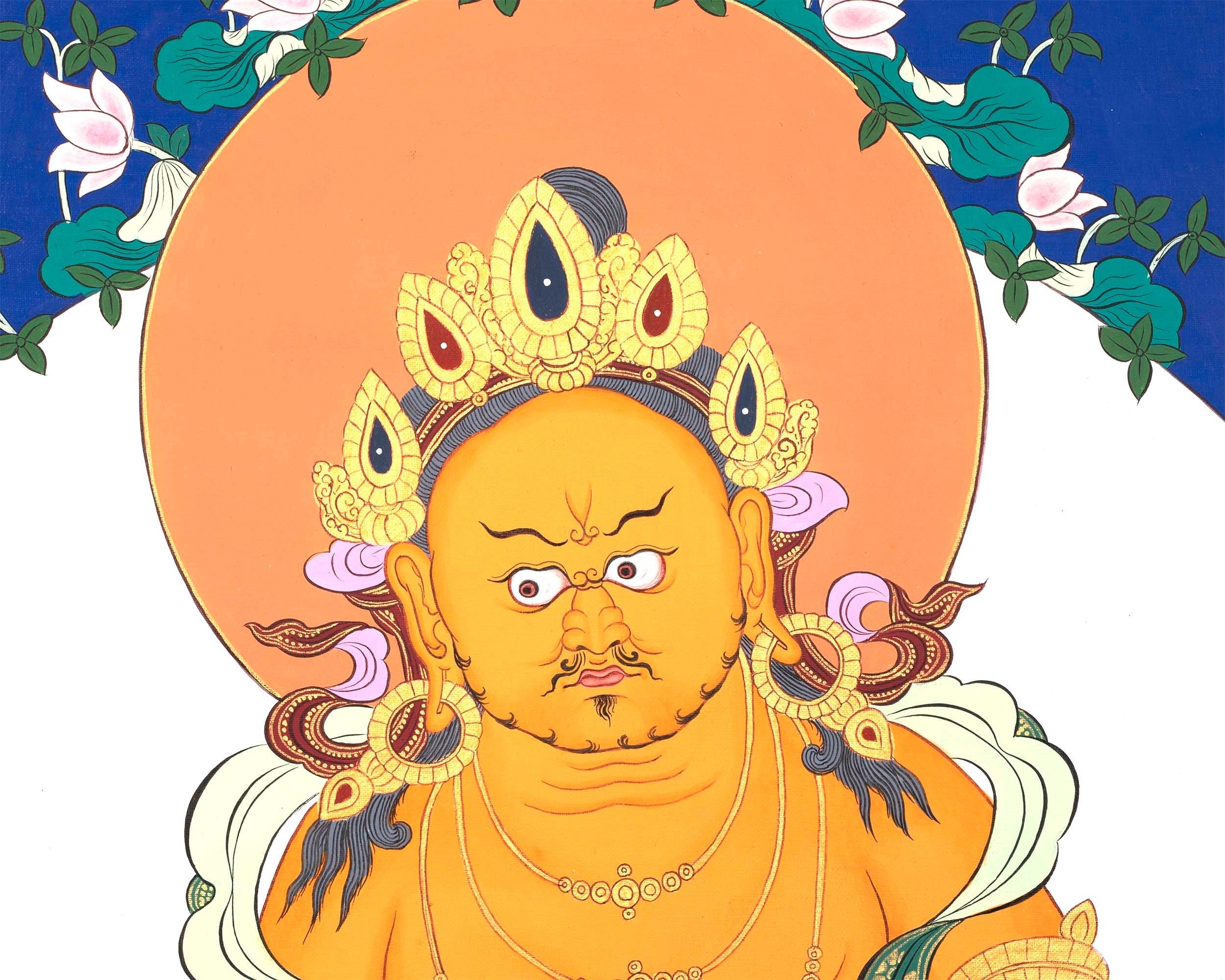 Zambala Thangka | Wealth And Prosperity