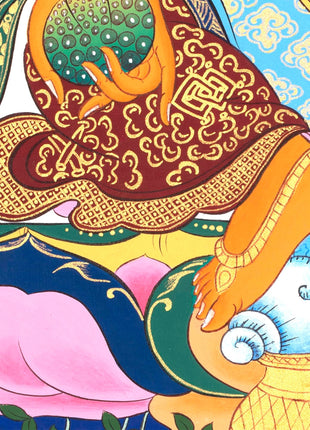 Zambala Thangka | Wealth And Prosperity