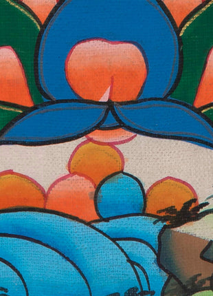 Bodhisattva Samantabhadra Buddha | Yab Yum Samantabhadra Buddha | Religious Wall Decor