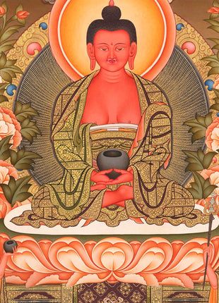 Amitabha Buddha Buddhist Thangka | Wall  Decor