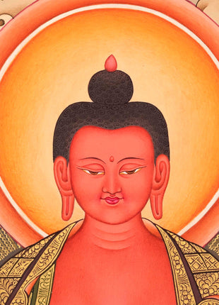 Amitabha Buddha Buddhist Thangka | Wall  Decor