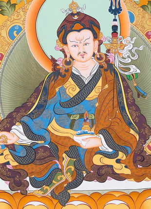 Padmasambhava Guru Rinpoche | Original Hand Painted Art | Wall Decors