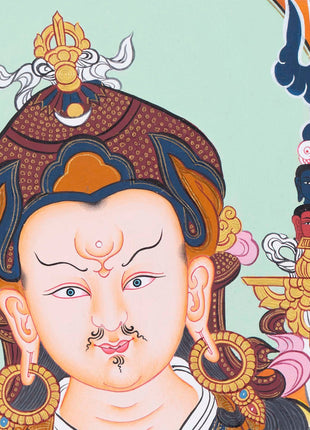 Padmasambhava Guru Rinpoche | Original Hand Painted Art | Wall Decors