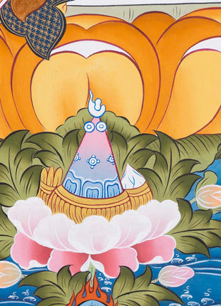 Padmasambhava Guru Rinpoche | Original Hand Painted Art | Wall Decors