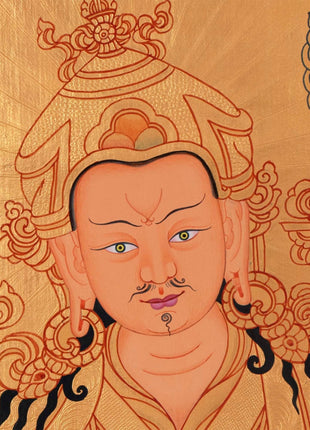 Padmasambhava Thangka | Tibetan Buddhism Art | Wall Decors