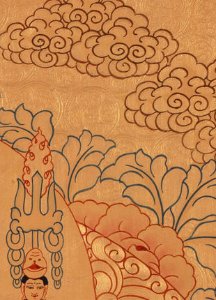 Padmasambhava Thangka | Tibetan Buddhism Art | Wall Decors