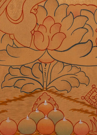 Padmasambhava Thangka | Tibetan Buddhism Art | Wall Decors