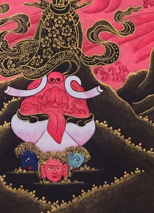 Original Palden Lhamo  | Buddhist Wall Deocr