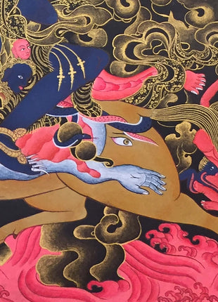 Original Palden Lhamo  | Buddhist Wall Deocr