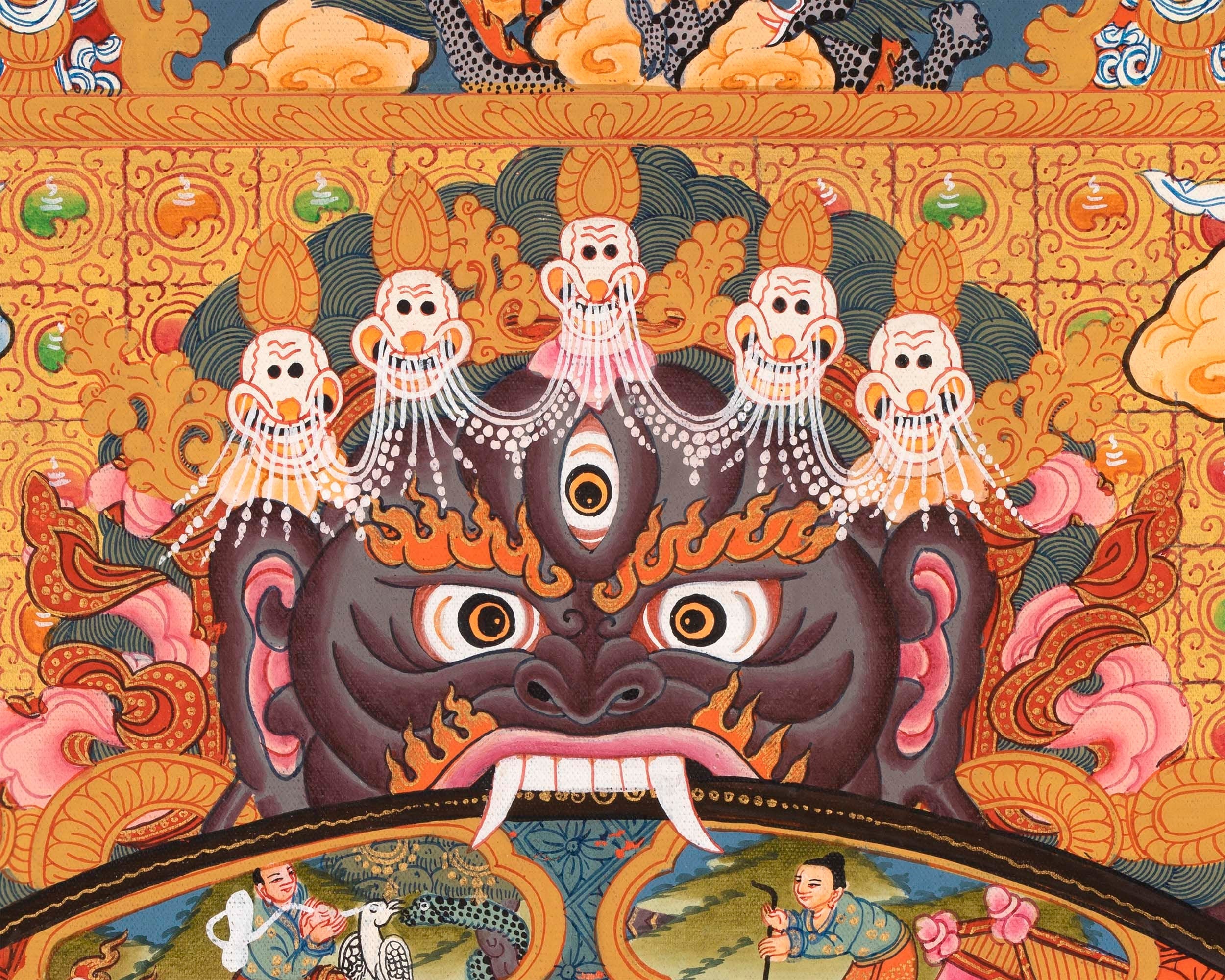 Thangka Wheel of Life | Wall hanging Decoration