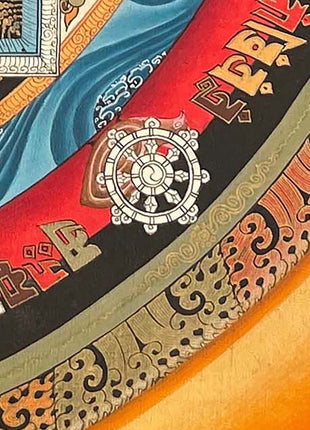 Kalachakra Mandala Thangka | Buddhist Home Decor