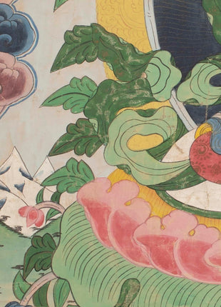 Manjushree Thangka | Vintage Thangka painting