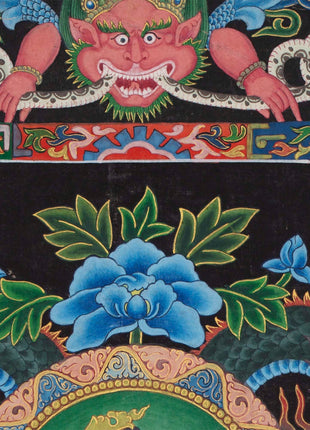 Padmapani Lokeshvara Tibetan Thangka | Paubha Art Meditation