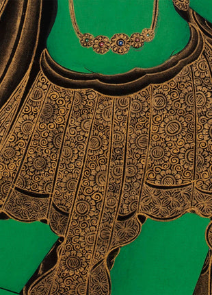 Green Tara Thangka | Tibetan Buddhism Thangka