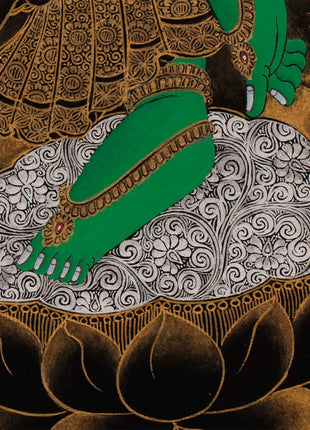 Green Tara Thangka | Tibetan Buddhism Thangka