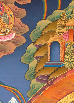 White Tara | Kwan Yin Female Goddess | Original Hand-Painted Tibetan Thangka