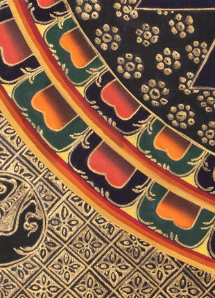 Shri Yantra Mandala Thangka | Art Painting for Meditation and Good Luck