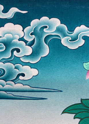 Vajradhara Original Hand Painted Thangka | Wall Decoration Painting