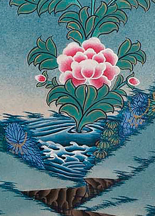 Tsongkhapa , Chengresig And Medicine Buddha Thangka Painting | Vajrayogini , Vajrasattva Yabyum , Manjushri , Green Tara | Horizontal Shaped