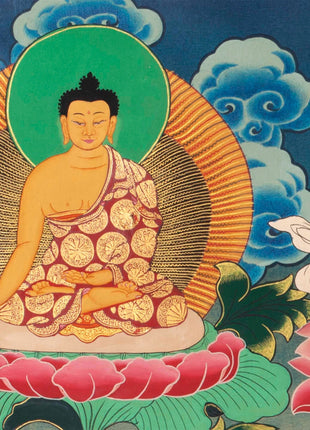 Eight Medicine Buddha Thangka | Wall Decoration Painting
