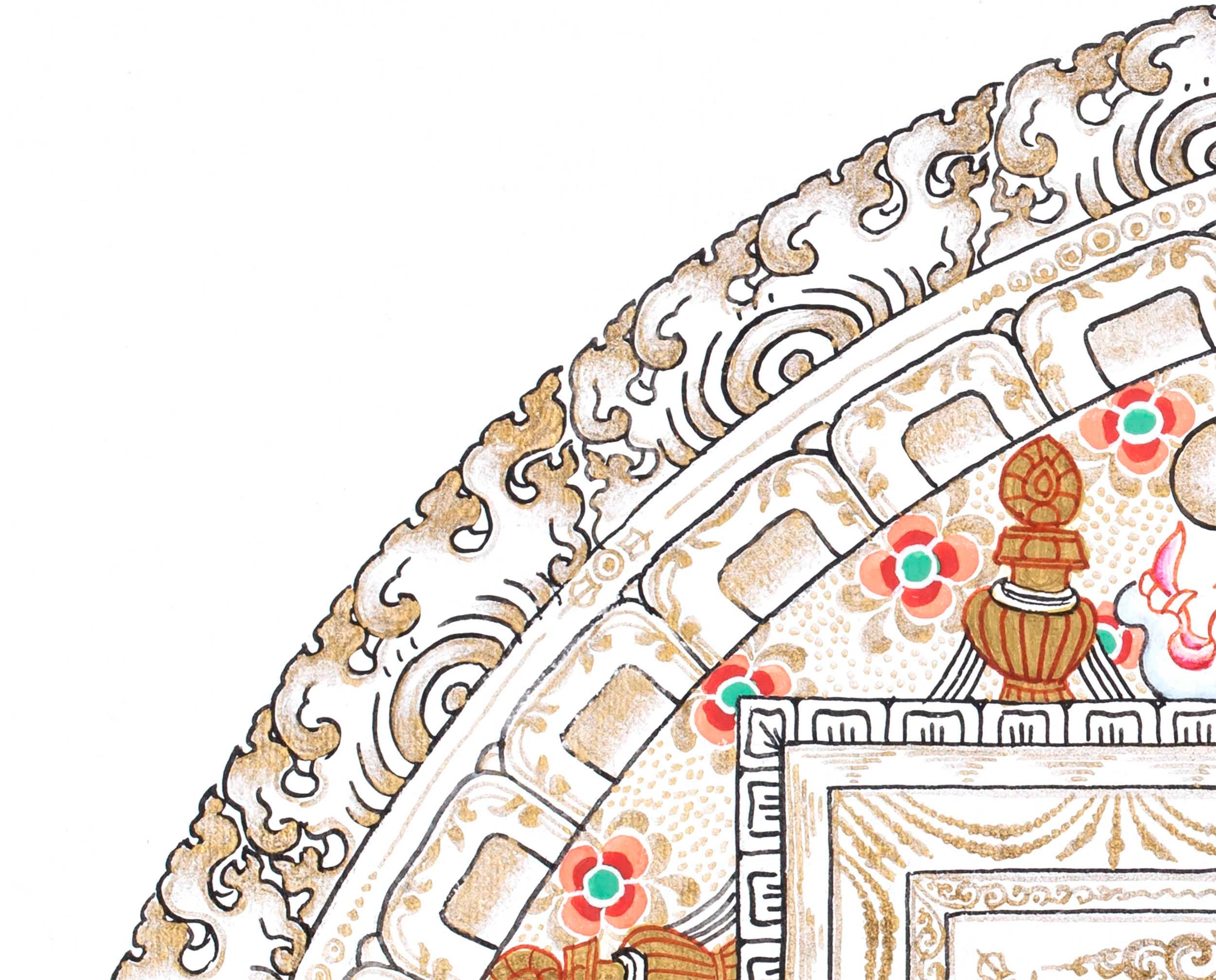 Vajrasattva Thangka | Wall  Hanging Art For Office